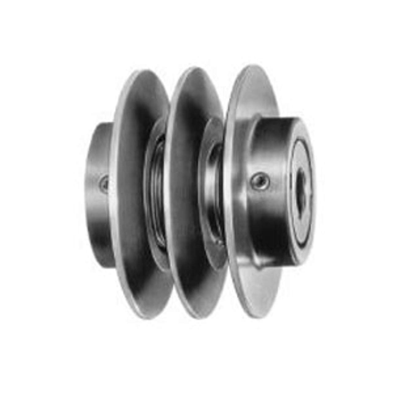 Variable Pitch Sheave, Type M, 5.35 in od, 2 -Groove, Cast Iron Variable Pitch Sheave, Type M, 5.35 in od, 2 -Groove, Cast Iron