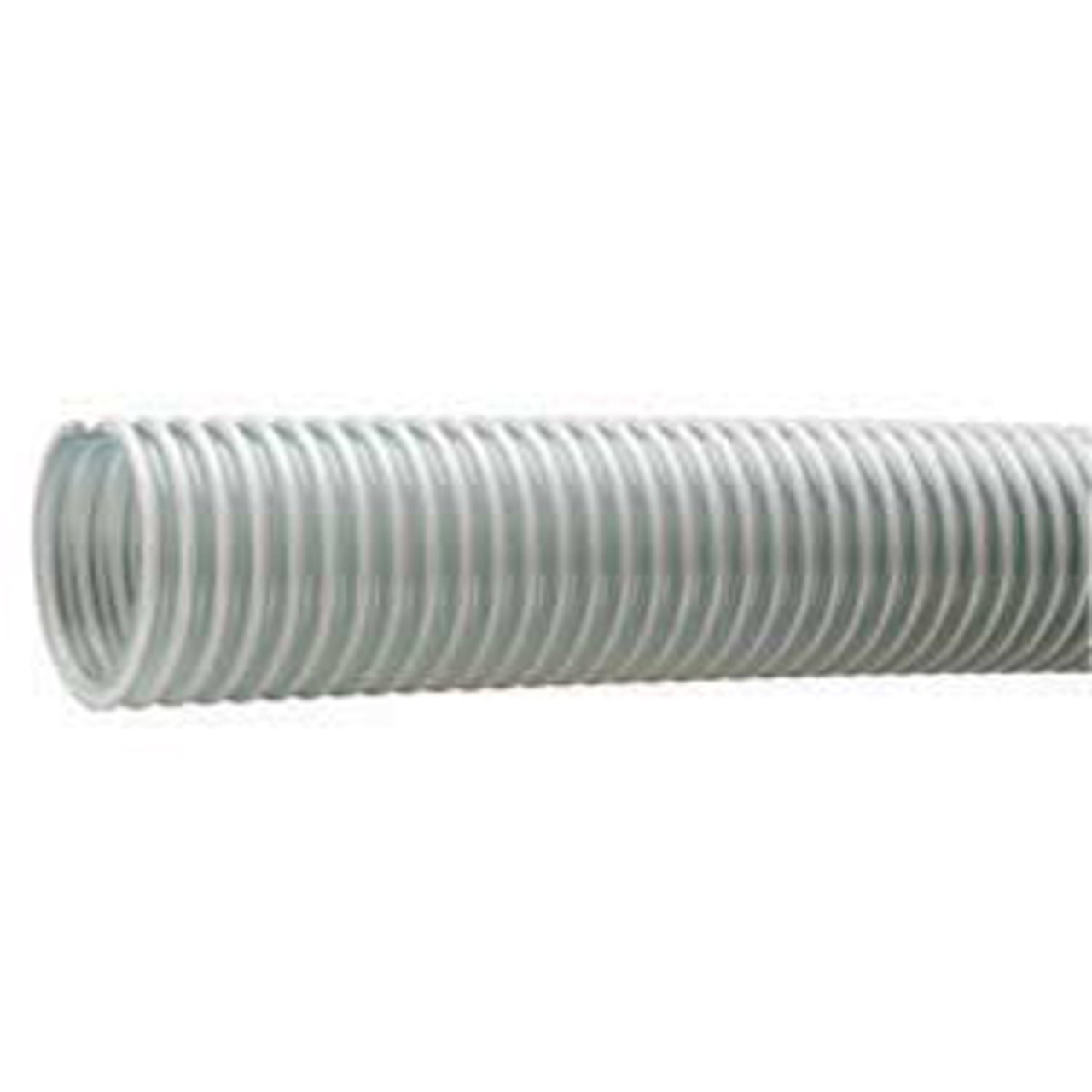 KURIYAMA Abrasion Resistant Duct Hose, Heavy Duty, 2-1/2 in Id, 3.07 in od, 40 psi Working, 3 in Bend Radius, -40 to 65 deg C, PVC, Domestic