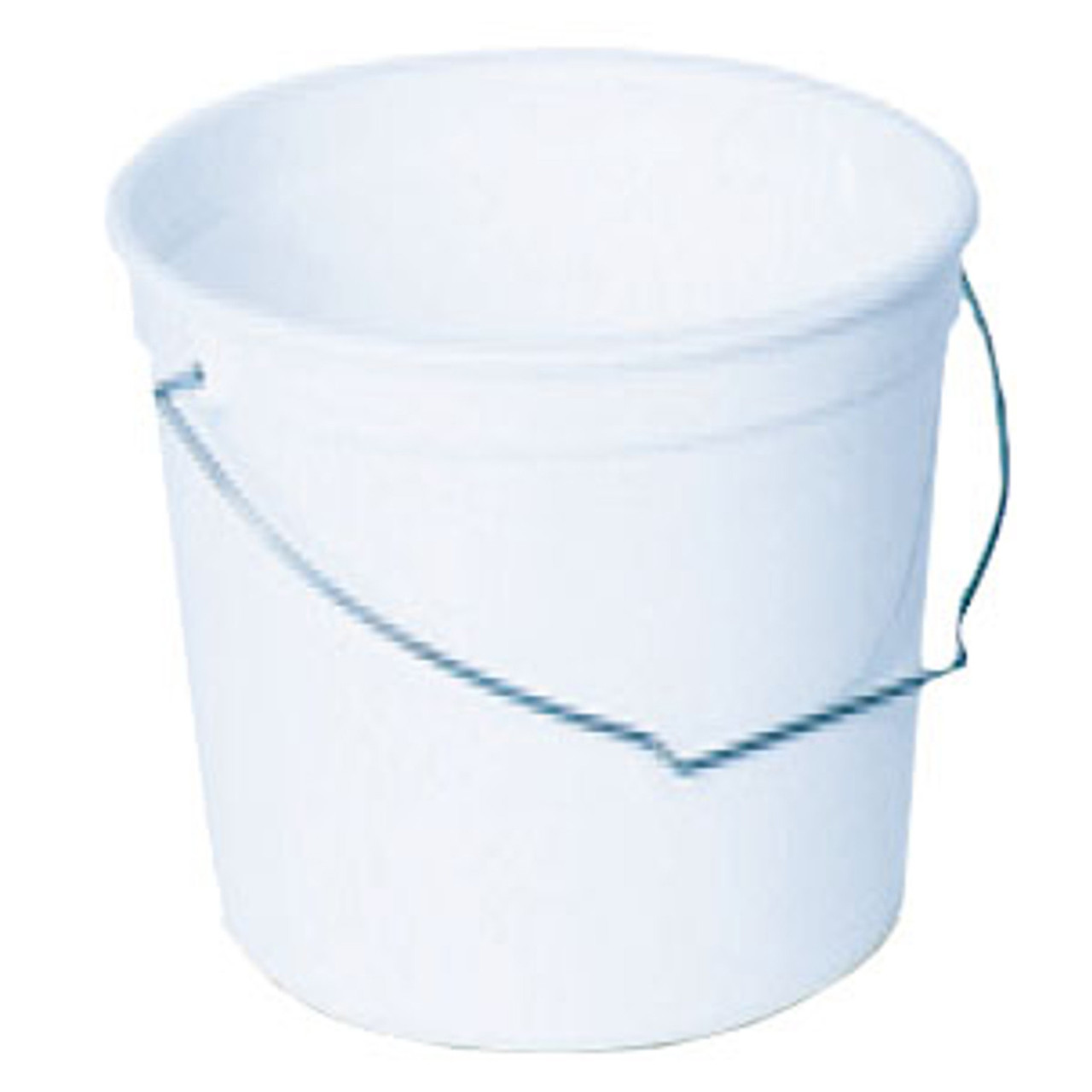 Paint Bucket, Solvent Resistant, White , 2-1/2 pt Container