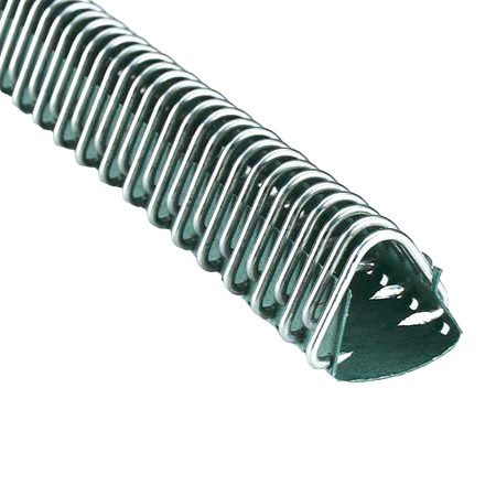 Conveyor Belt Lacing, Size 1XSP (1D) Carded Hook, 12 in Lg, Up to 75 Fastener PIW, 1/16 to 3/32 in Thk Belt, Galvanized Metal, 2 in Min Dia Pulley