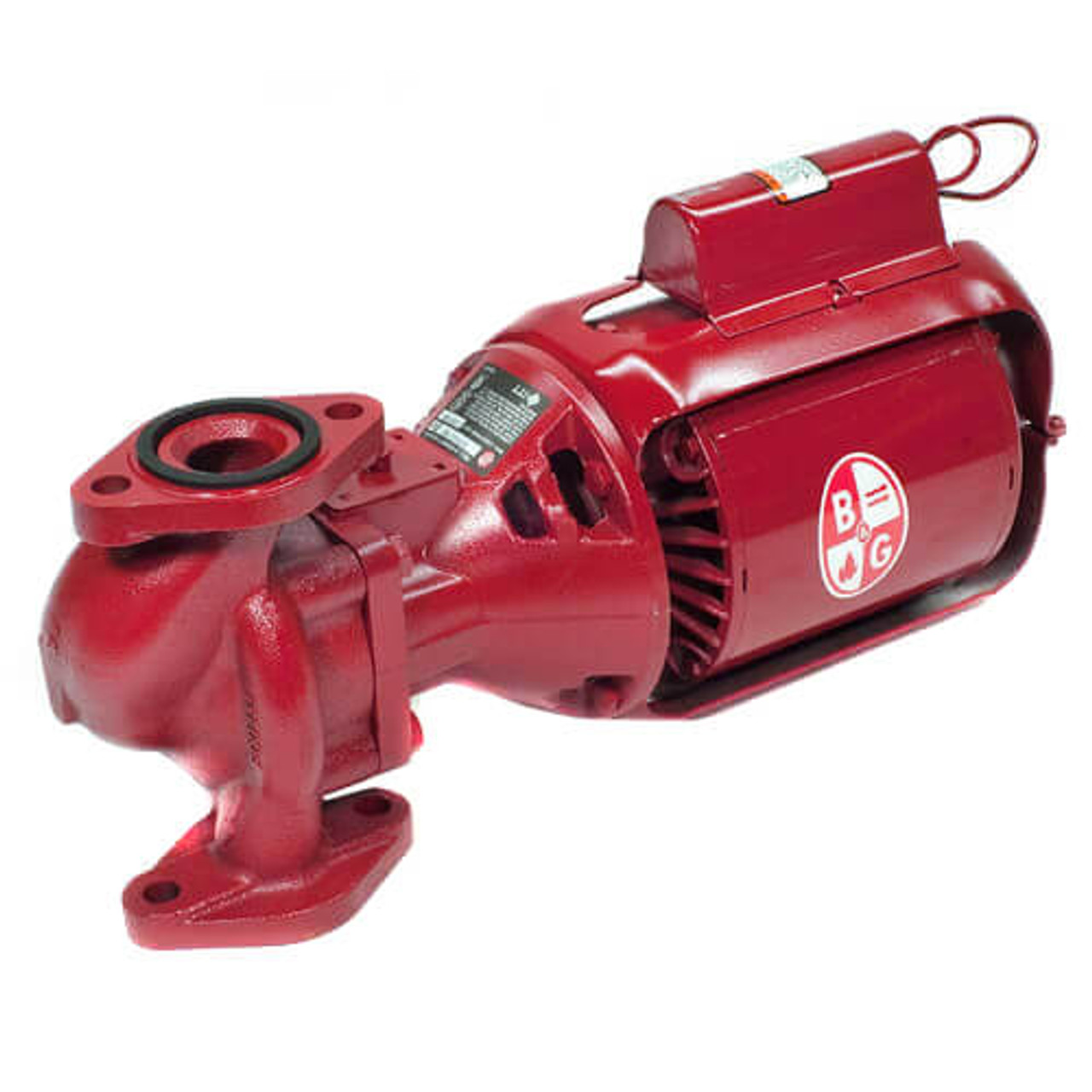 Oil Lubricated Circulator, 3-Piece, 0.0833 hp, 115 VAC, 60 Hz, 125 psi Max, Centrifugal Impeller, 6-3/8 wd,  14-7/8 in lg, 1 Phase