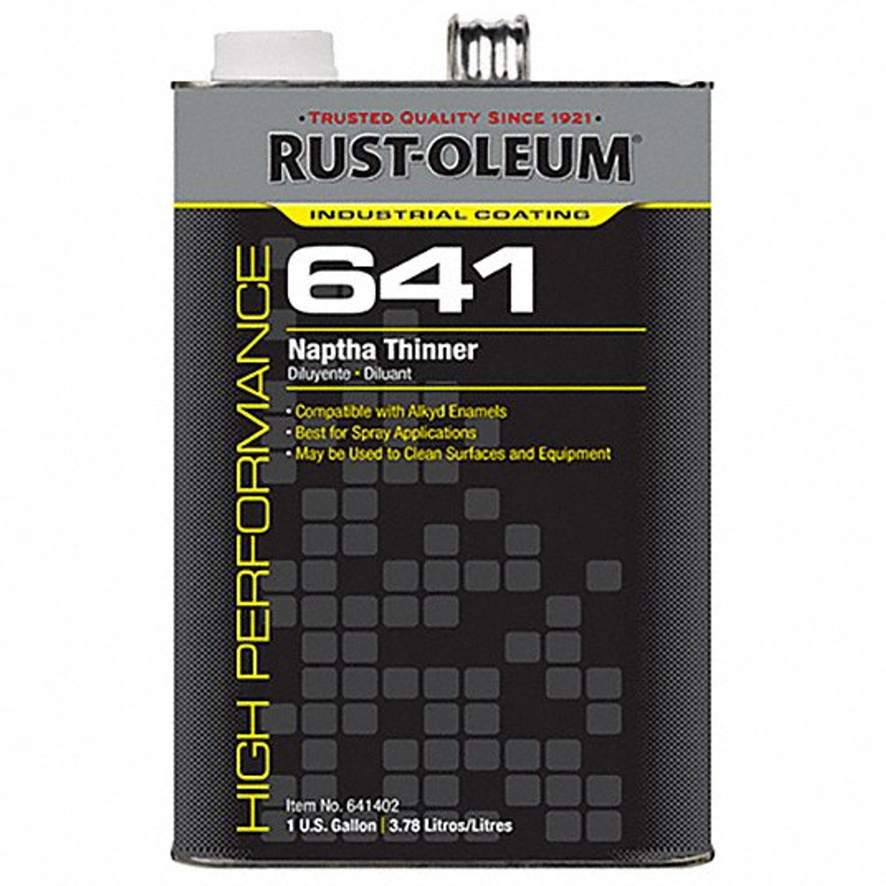 Paint Thinner, High performance, Can, 100 sus at 77 deg F, Aliphatic Hydrocarbons,  Terpenes and Defoaming, Aliphatic Hydrocarbon Terpene Alcohol, Solvent