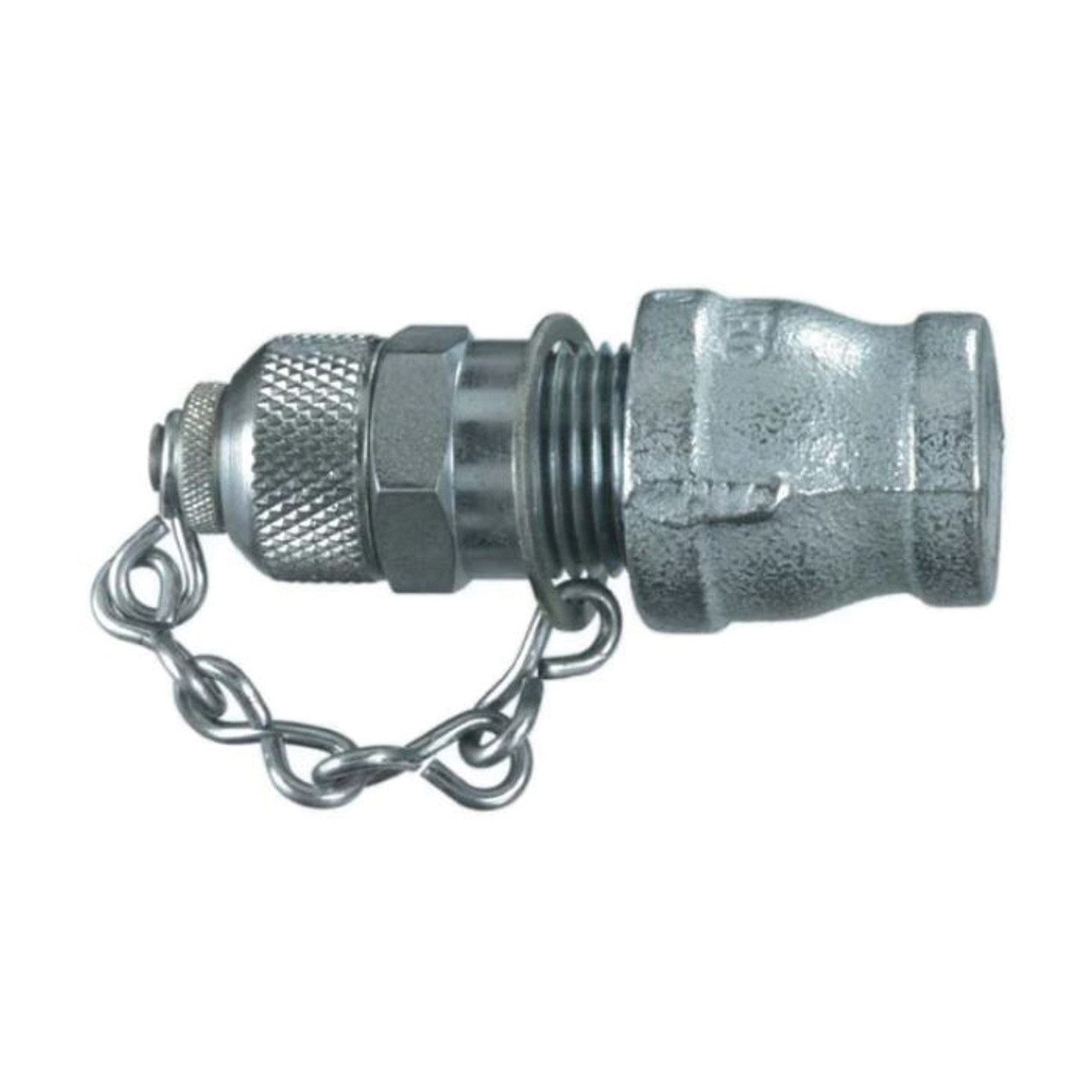Filler Socket Assembly, 3/8 in FNPT Thread, 5 in Lg
