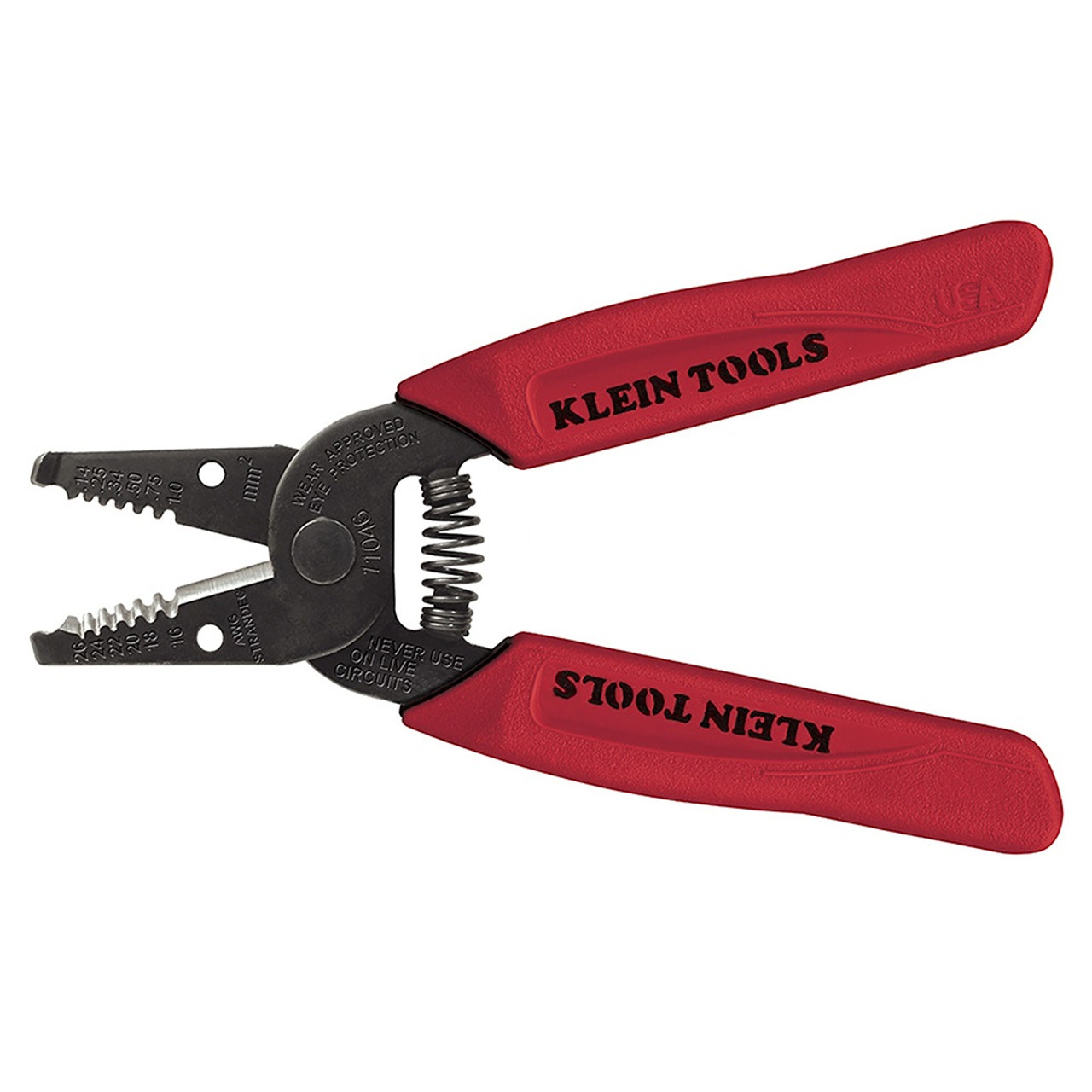 Wire Stripper, 26 to 16 AWG, 6-1/4 in Lg, 0.14 to 1 mm2, Solid Wire Applicable