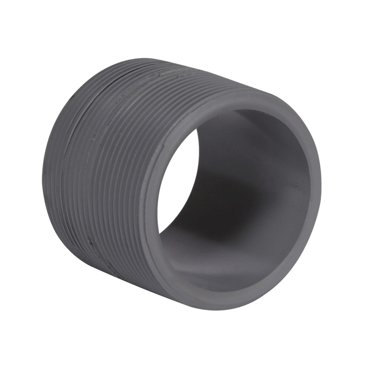 Pipe Nipple, Closed, 1 in, MNPT End, 200 deg F, Chlorinated PVC, 2000 psi at 73 deg F, SCH 80
