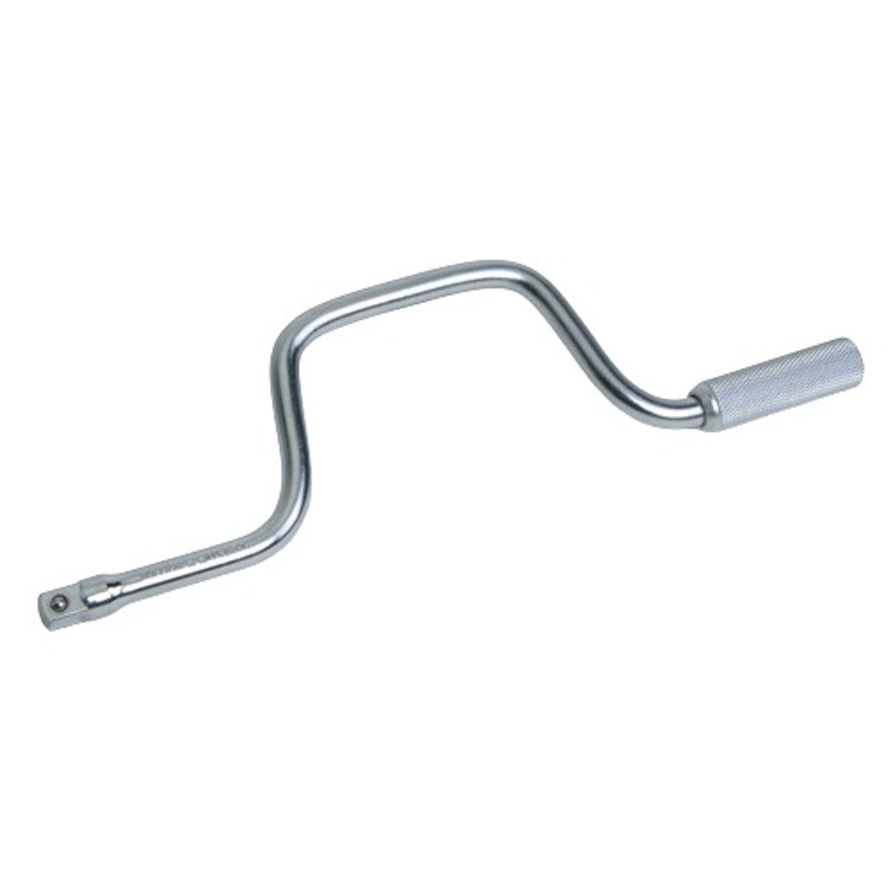 Socket Handle, Speeder, 1/2 in Drive, 13-5/8 in Lg, Suitable For Fast Turn Down of Fastener, Polished Chrome Socket Handle, Speeder, 1/2 in Drive, 13-5/8 in Lg, Suitable For Fast Turn Down of Fastener, Polished Chrome