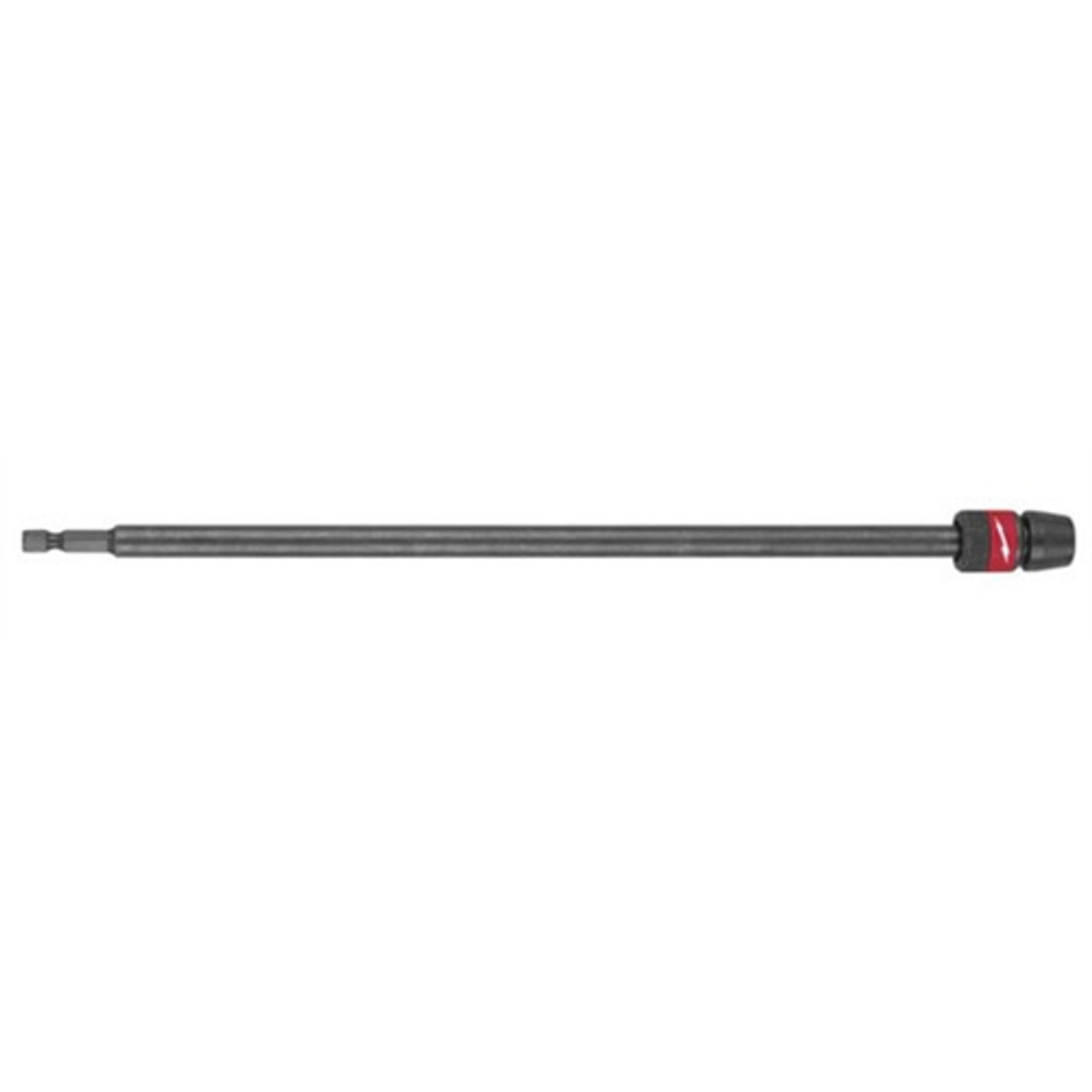 MILWAUKEE Drill Bit Extension, 1/4 in Shank, 12 in Lg, 1 in Dia Body, Steel, Suitable For 1/4 in Shank and Cordless Drill