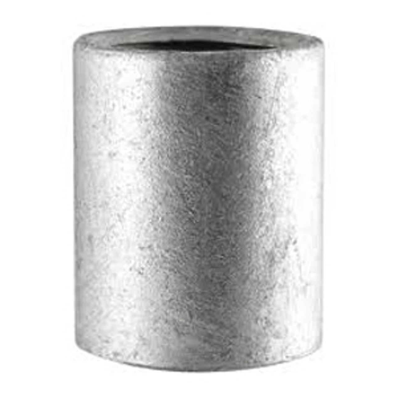Hydraulic Coupling, 1/8 in, NPS End, 300 psi, Malleable Iron, Galvanized, Import