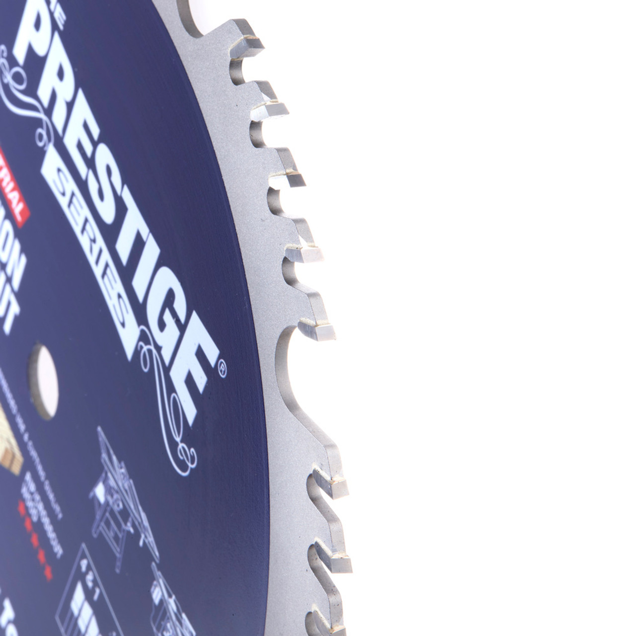 Circular Saw Blade, Cross-Cut, 10 in Dia, 5/8 in Arbor, 50 -Teeth, 7600 rpm Max, 0.135 in Kerf, Carbide Blade