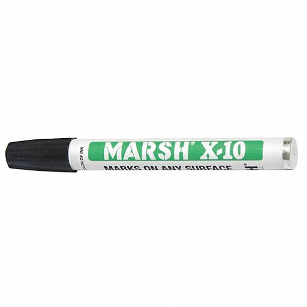 Permanent Marker, Industrial, Black Ink, Metal,  Plastic,  Wood Applicable