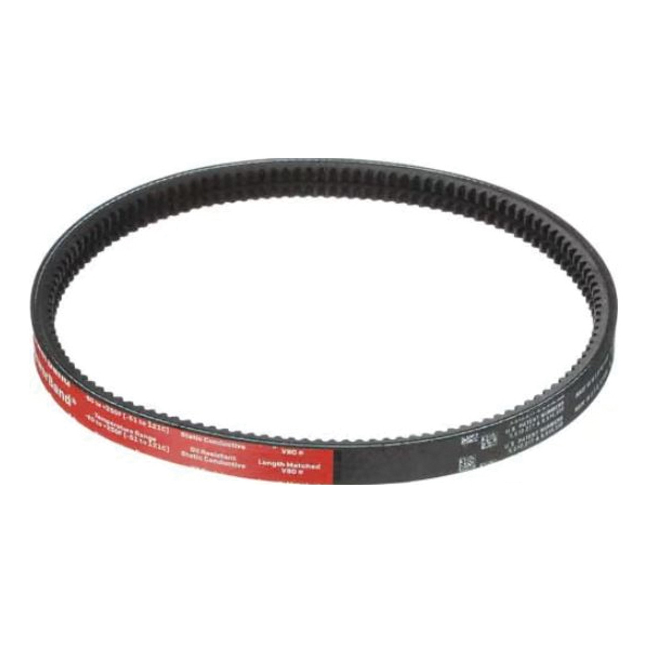 GATES Wedge V-Belt, 2/3VX670, Heavy Duty, 3VX Section, 0.39 in Wd Top, 66.18 in Lg Outside, 0.31 in Thk, 2 -Rib, 3.82 in Min Dia Pulley, -60 to 250 deg F, 2 -Band, EPDM