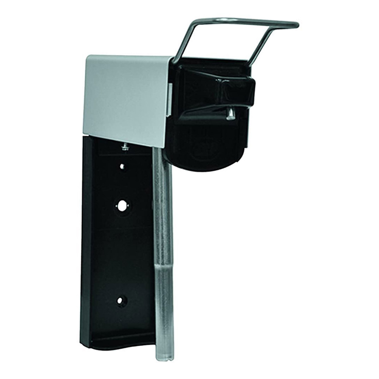 ZEP Soap Dispenser, Wall-Mount Liquid, Suitable For Zep 1 gal Hand Care, Stainless Steel, 4-1/4 in wd,  17-1/2 in lg,  10-1/4 in ht ZEP Soap Dispenser, Wall-Mount Liquid, Suitable For Zep 1 gal Hand Care, Stainless Steel, 4-1/4 in wd,  17-1/2 in lg,  10-1/4 in ht