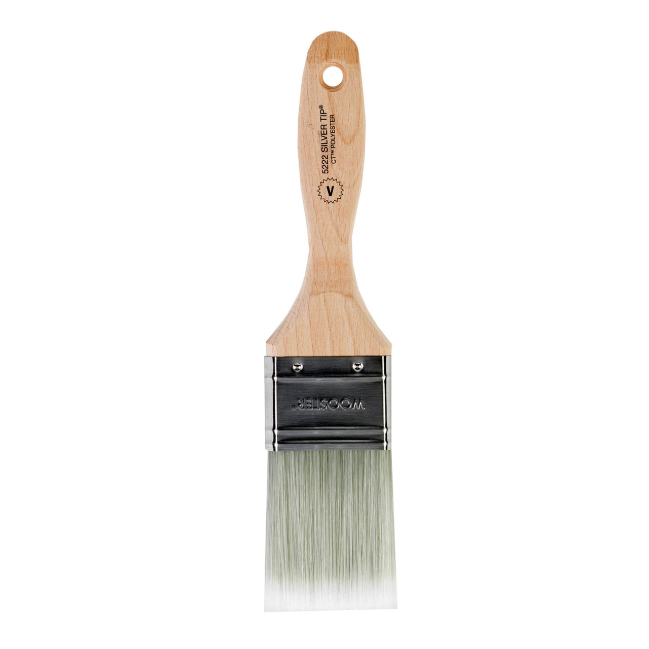 Paint Brush, Silver Tip Varnish, 2 in Brush