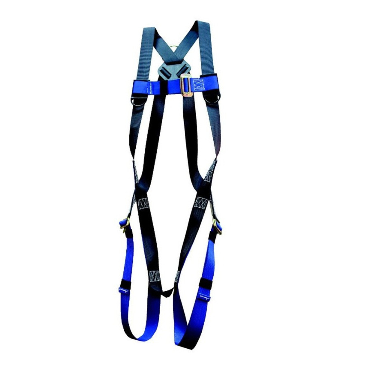 Harness, Construction, Steel Hardware, Small,  X-Large, Pass-Through/Mating Leg Strap Buckle, Vest