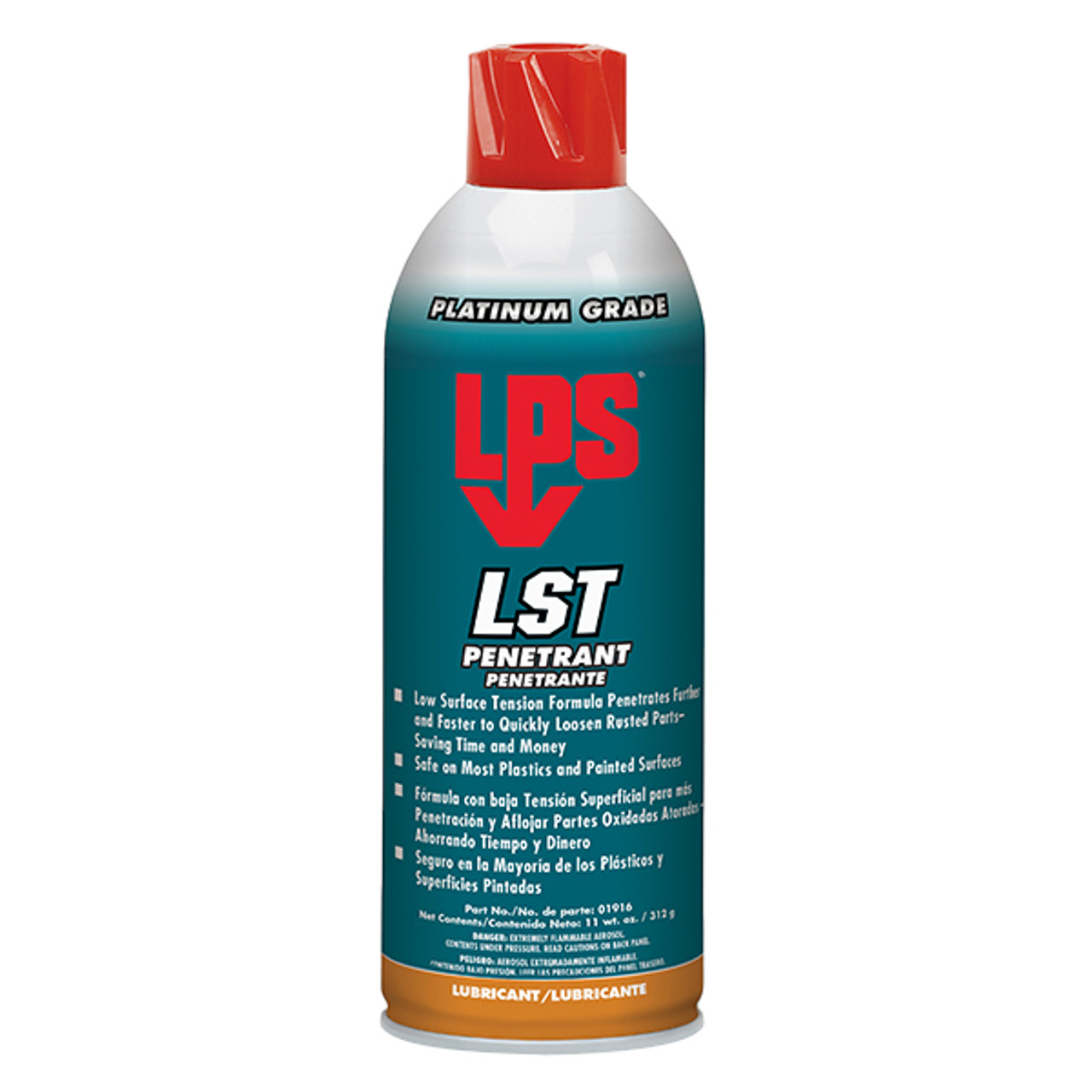 Penetrant, Aerosol Spray Can, 16 oz Container, 11 oz, Petroleum Base, Aerosol, Clear , Vanilla, -55 to 300 deg F, 0.81 Specific Gravity, 174.2 deg F Flash