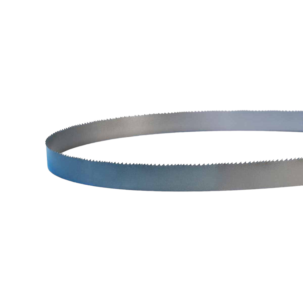 Band Saw Blade, Smooth Cutting, 7 ft Lg, 0.75 in Wd Blade, 0.035 in Thk Blade, Bi-Metal Blade, Milled/Vari-Tooth Tooth, Raker/Variable Pitch, 0.058 in Kerf