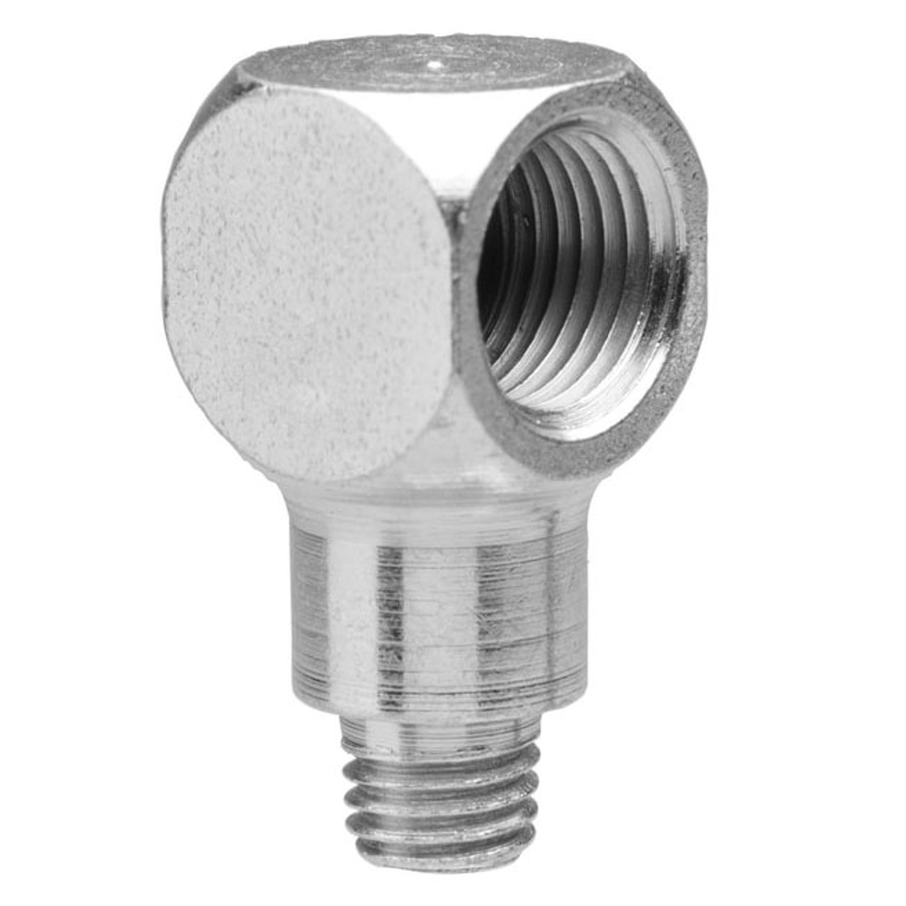 Elbow, 90 deg, Steel, 1/4 in-28 x 1/8 in FNPT Thread Elbow, 90 deg, Steel, 1/4 in-28 x 1/8 in FNPT Thread