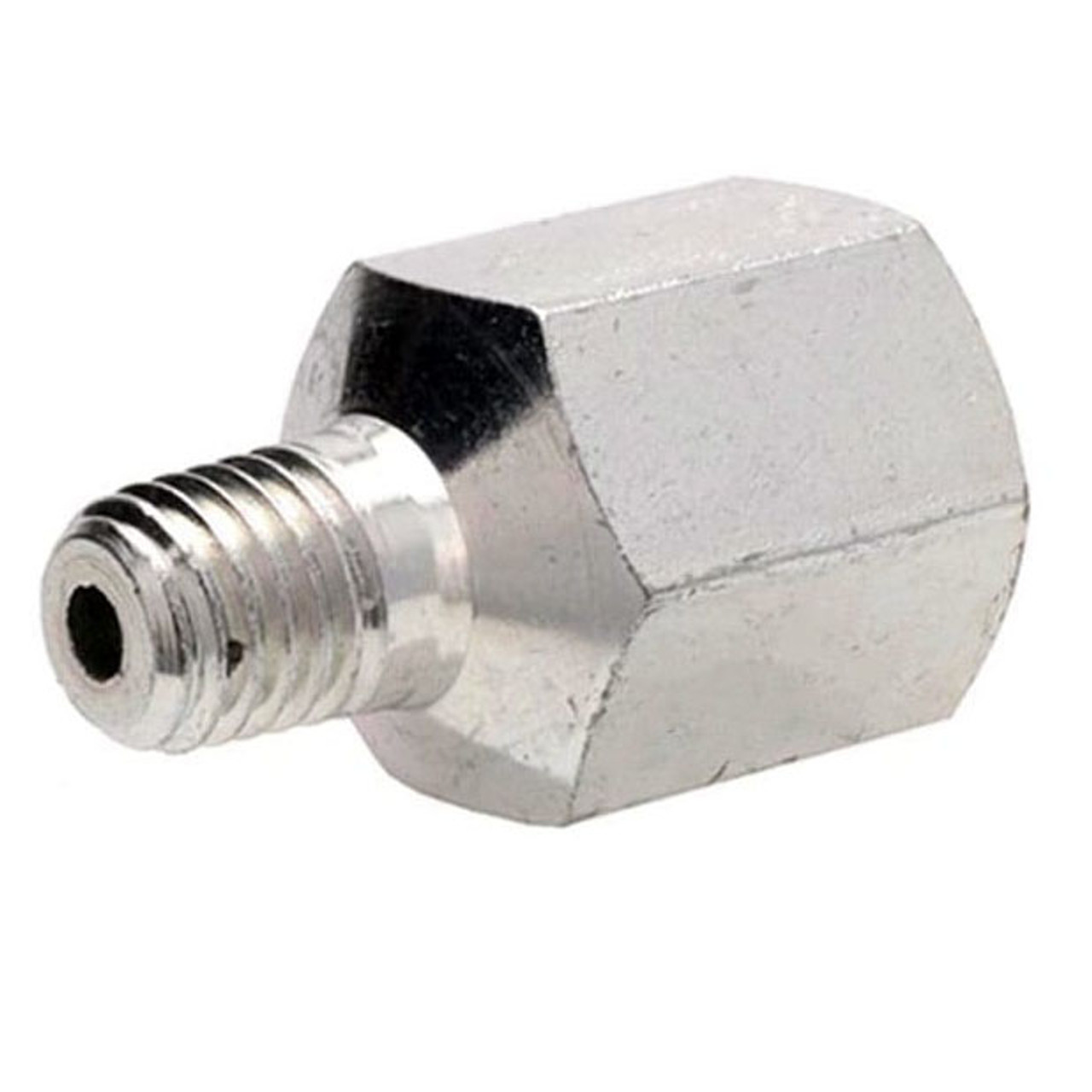 Adapter, Straight, Steel, 1/4 in-28 x 1/8 in FNPT Thread