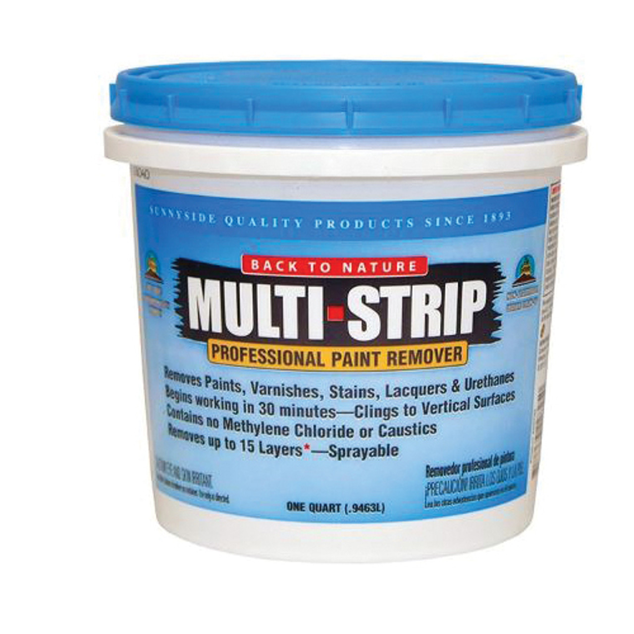 Paint Remover, Multi-Strip Professional, 1 qt Container,1225617825