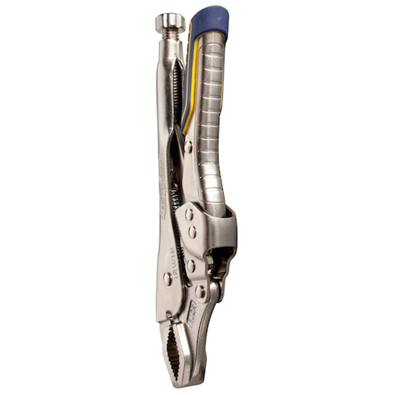 Locking Plier, Curved Jaw, 1-7/8 in Jaw, Alloy Steel Jaw, Adjustable, 10 in Lg