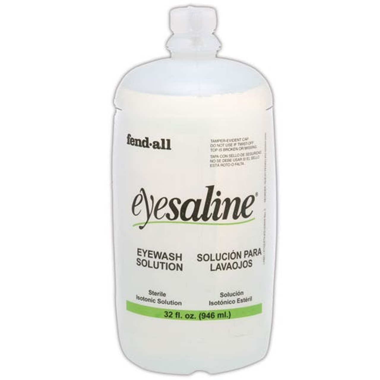 Saline Solution, Refill, 32 oz Container, Bottle