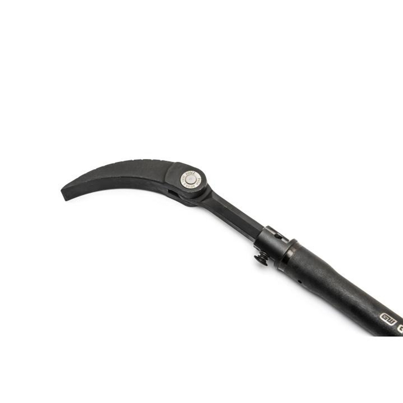 Pry Bar, Extendable Indexing/Flat Tip, 33 in Lg, 2.7 in Wd, Alloy Steel Handle, Alloy Steel, Black Phosphate