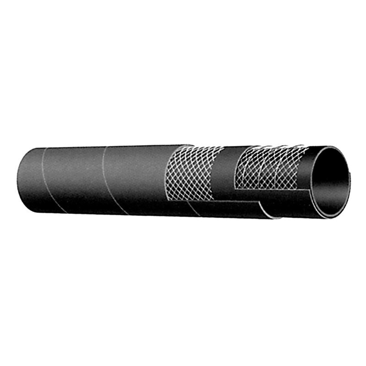 KURIYAMA T902 Air Hose, Blower, EPDM, 3 in, 3 in Id, 3-1/2 in od, 150 psi Working, -40 to 356 deg F, Black , Import