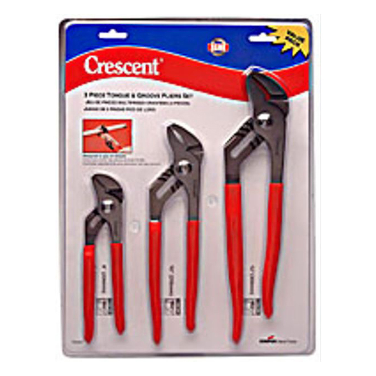 Plier Set, Tongue and Groove