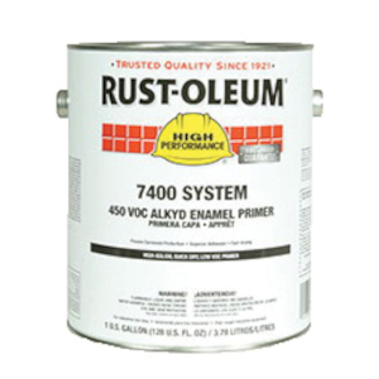 Enamel, Industrial Speedy-Dry, 1 gal Container, Can, Liquid, Gray, High Gloss, 230 to 390 sq-ft/gal, 32 to 100 deg F, <450 g/L VOC, Solvent