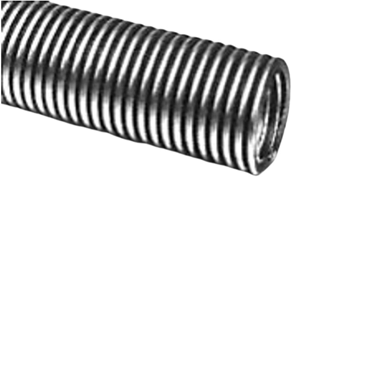 OMEGAFLEX Metal Hose, Braided, 1/4 in, 0.49 in od, 2625 psi Working, 4 in Static,  6 in Dynamic Bend Radius, 70 deg F, T316L Stainless Steel, 1/4 in Id