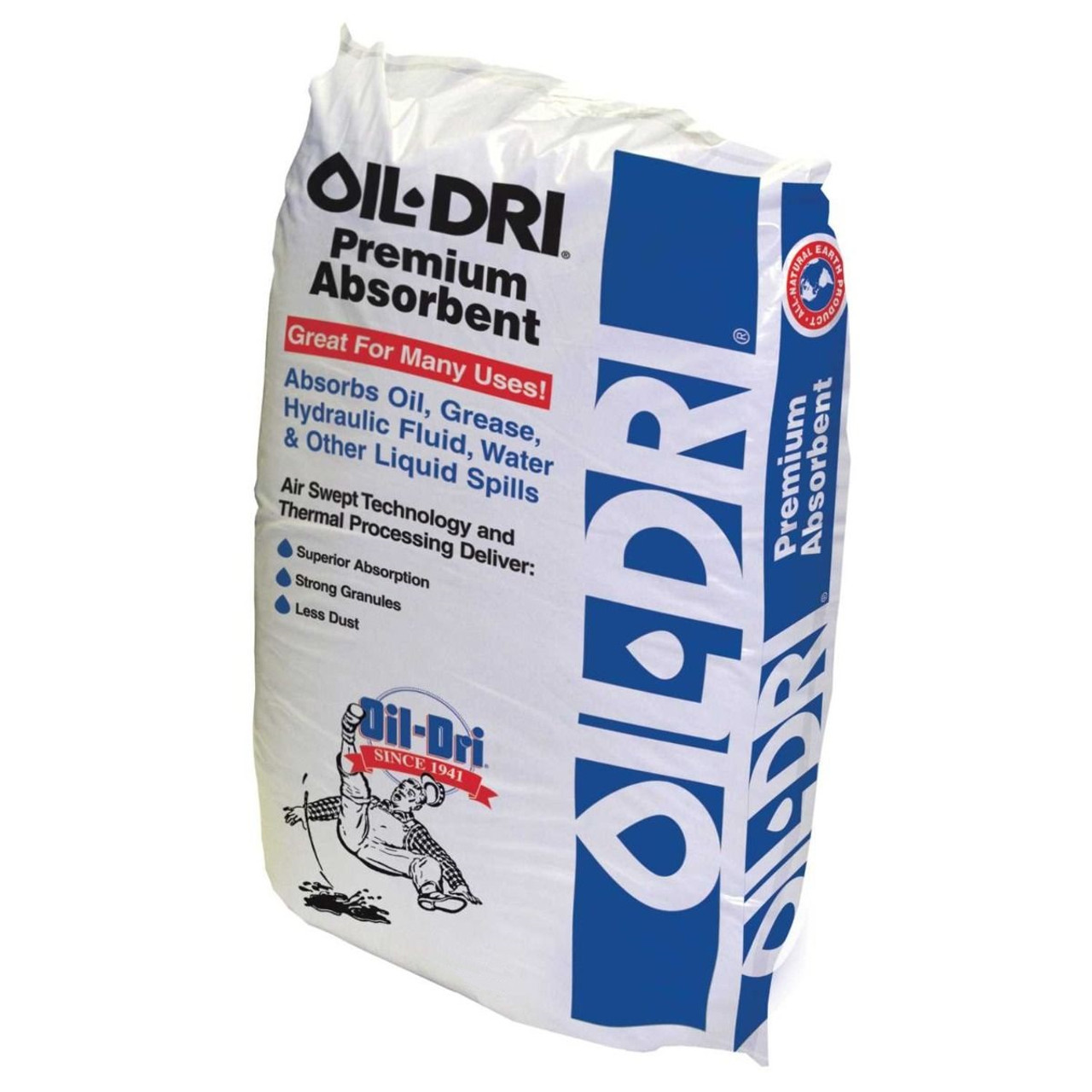 Quick Absorbent, 30 lb Container, Bag