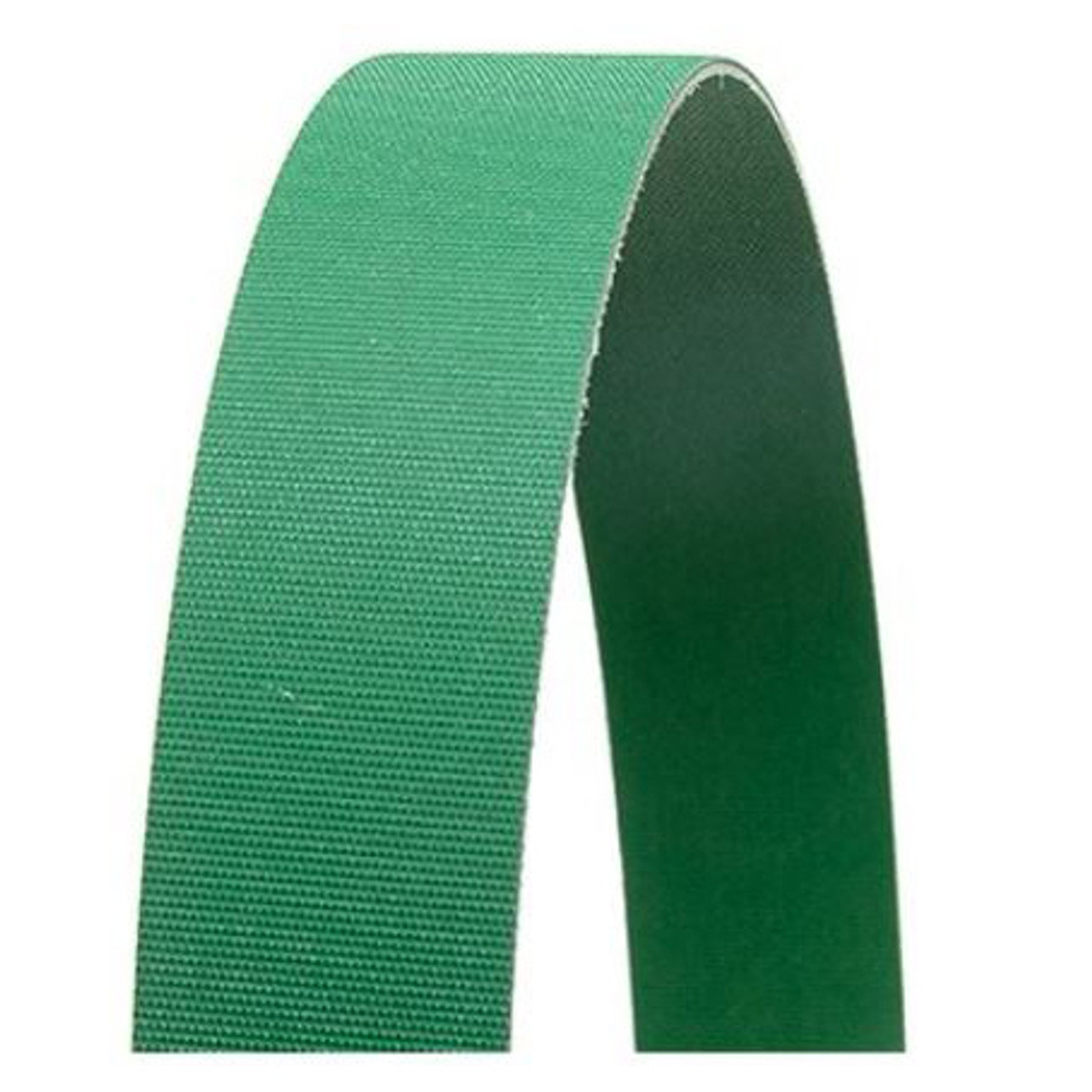 Flat Belt, High Efficiency, 47 in Wd, 0.24 in Thk, 49 lbf-in, 2.4 in Min Dia Pulley, 0 to 100 deg C, Dark Green Color, 1-1/4 in