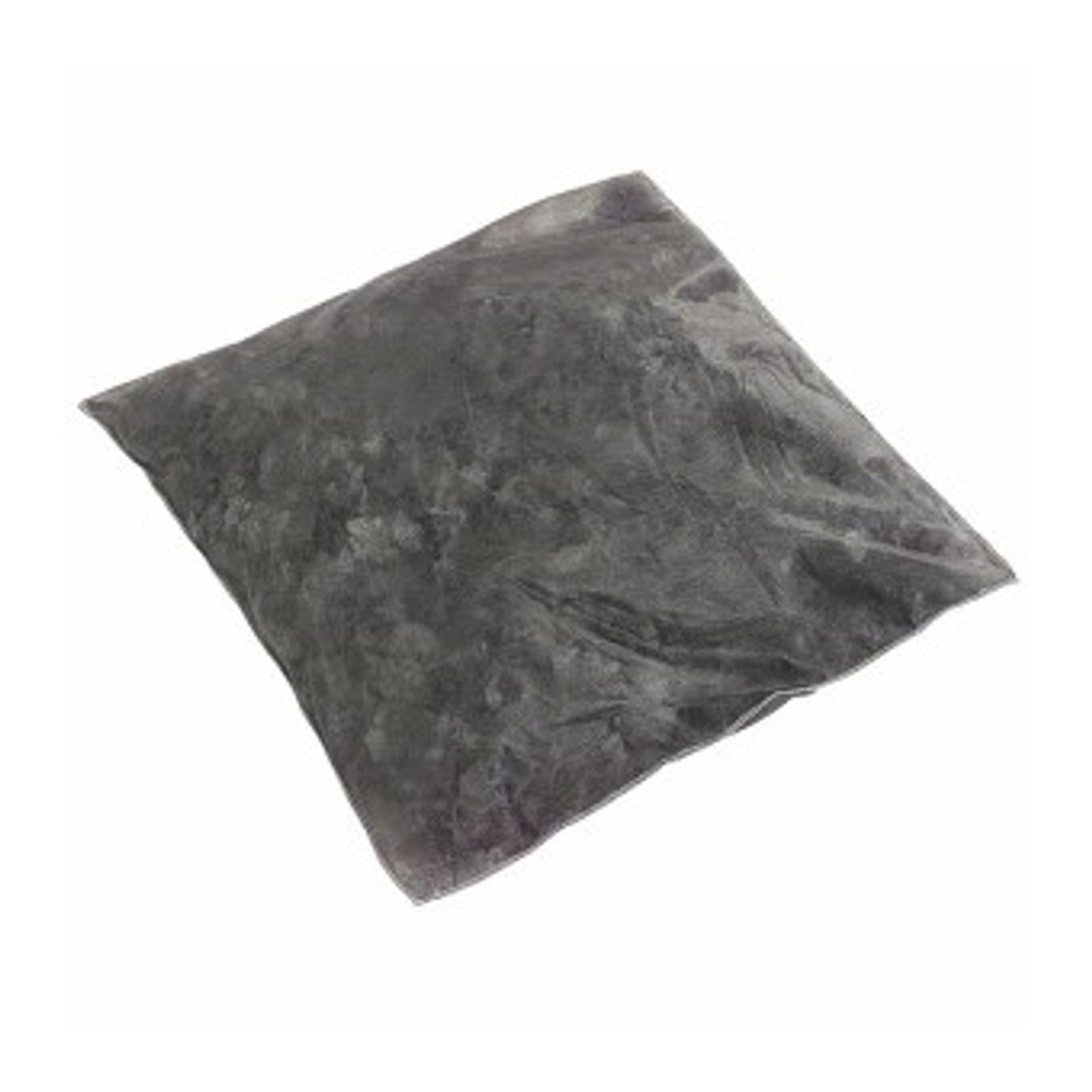 Pillow, Universal, 18 in Lg, 18 in Wd, 2.3 gal, Fluids Absorbed Oil/Coolant/Solvent/Water, Polypropylene, Gray Color