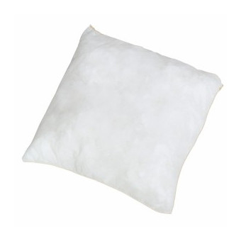 SPILLTECH Pillow, Oil Only, 18 in Lg, 18 in Wd, 2.3 gal, Fluids Absorbed Oil/Petroleum-Based/Water, Polypropylene, White Color
