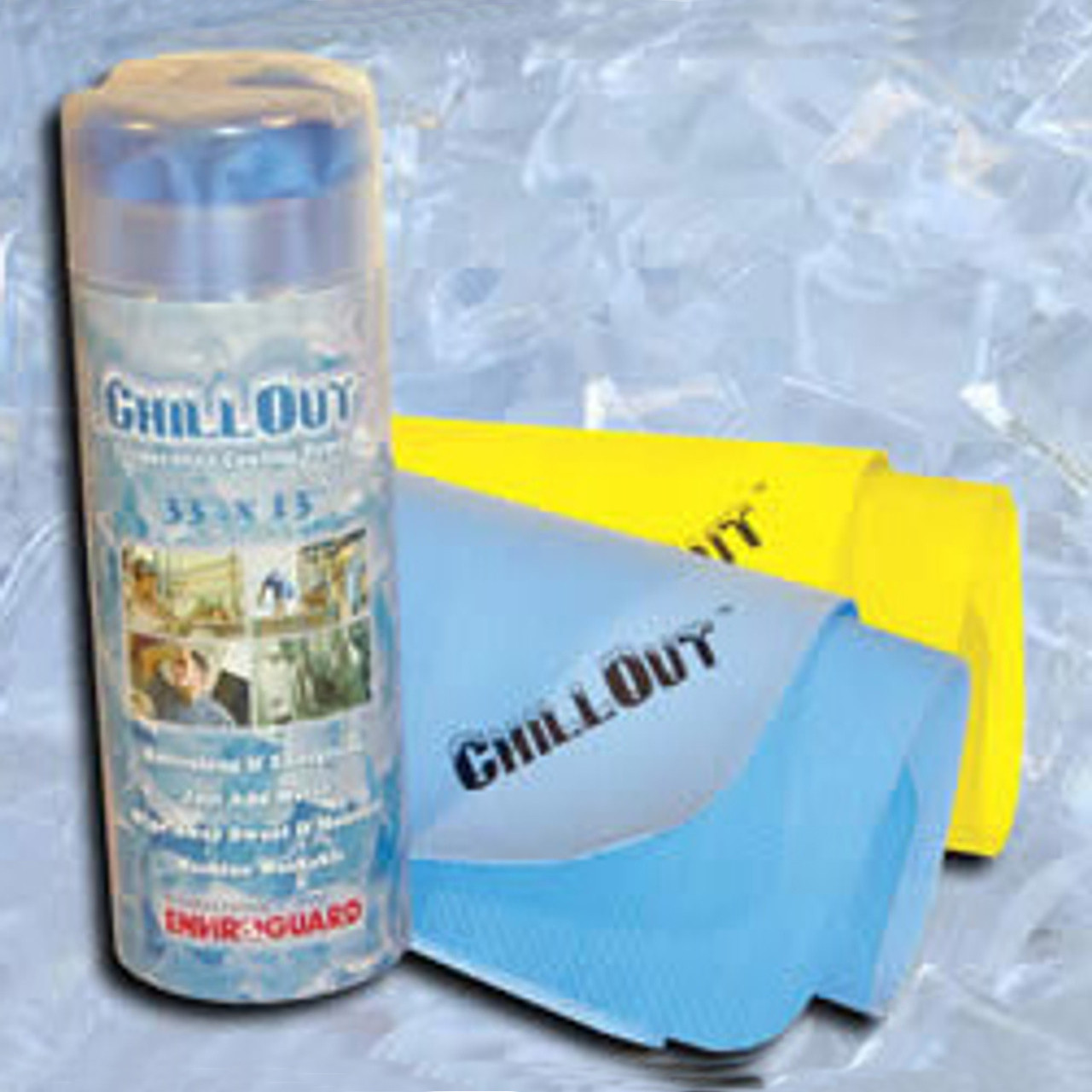 Towel, Chill Out, Yellow Color