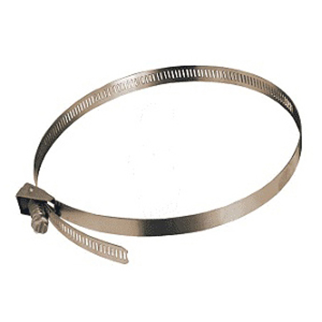 573, model_1, Worm Gear Clamp, 1-1/2 to 3-1/2 in, 1/2 in Wd, 5/16 in Bolt, 201, 50 in-lb Torque, Stainless Steel Band, Carbon Steel Bolt, Domestic 573, model_1, Worm Gear Clamp, 1-1/2 to 3-1/2 in, 1/2 in Wd, 5/16 in Bolt, 201, 50 in-lb Torque, Stainless Steel Band, Carbon Steel Bolt, Domestic