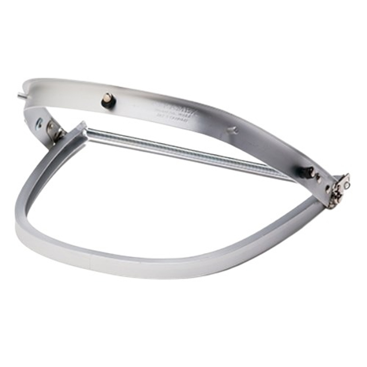 Face Shield Frame, Cap Style, Universal,  1 to 1.45 mm thk Frame, Aluminium, Silver Color Face Shield Frame, Cap Style, Universal,  1 to 1.45 mm thk Frame, Aluminium, Silver Color