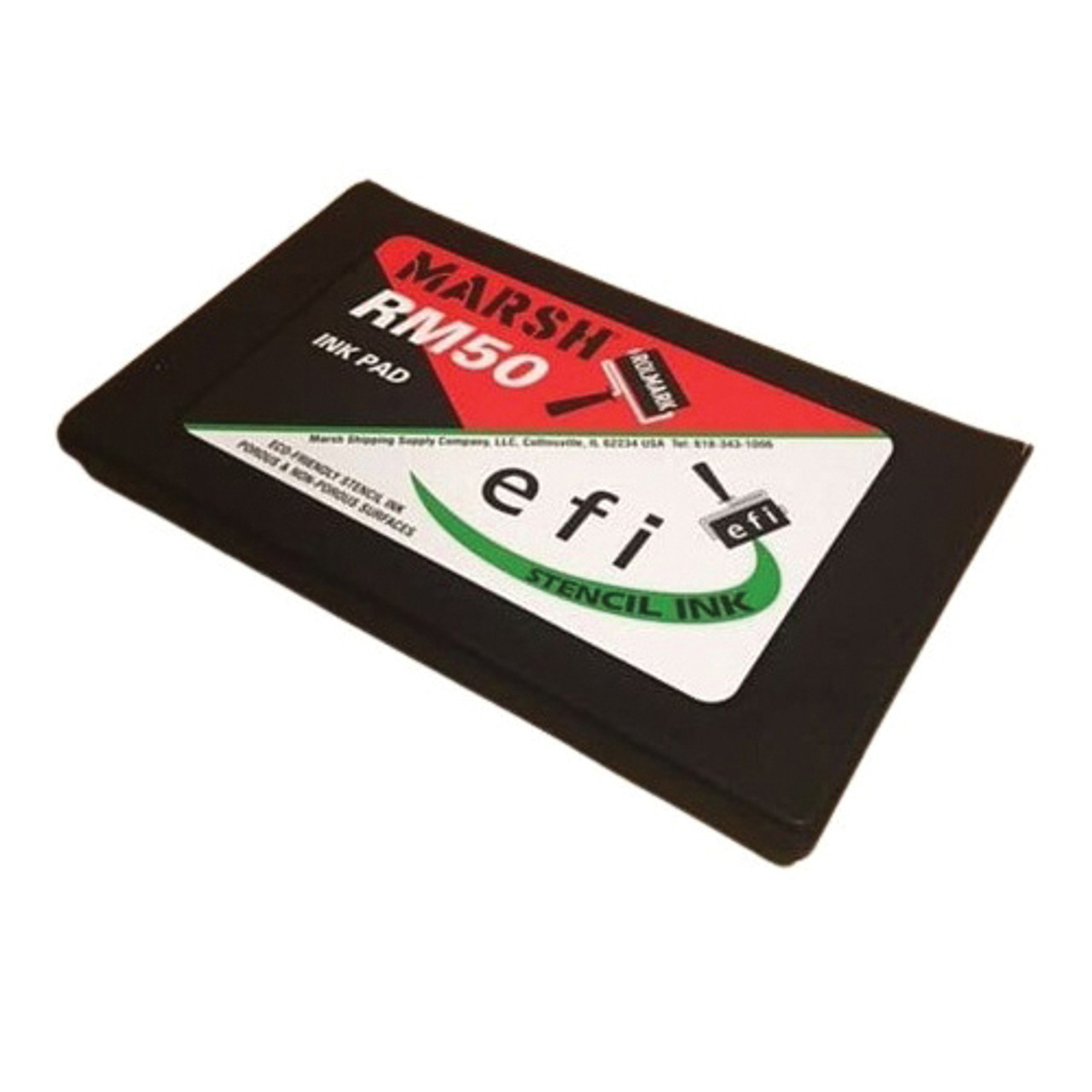 Ink Pad, Dry,  Rolmark, Suitable For Used with RM20-30 Roller, 5 in wd,  7 in lg