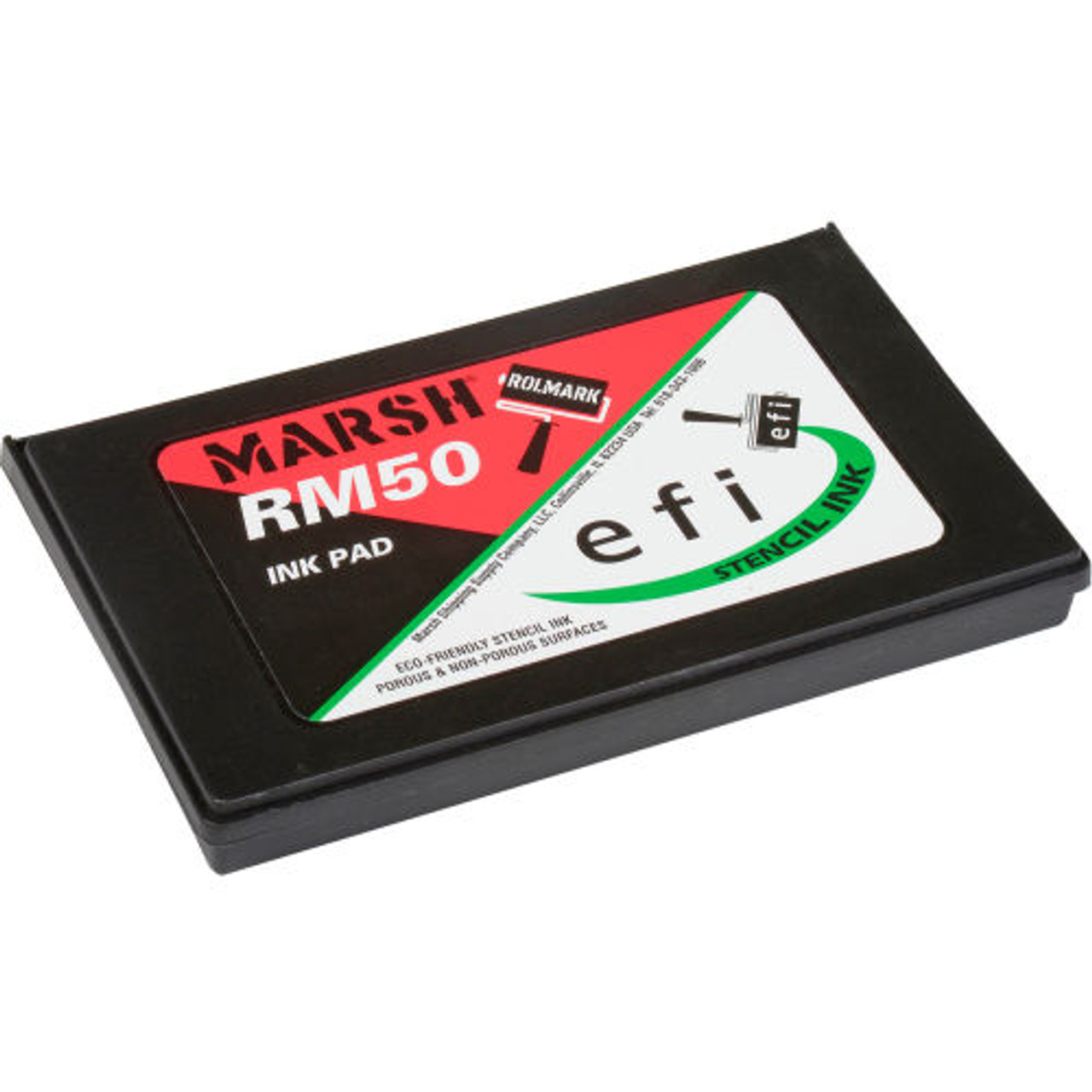 Ink Pad, Dry,  Rolmark, Suitable For Used with RM20-30 Roller, 5 in wd,  7 in lg