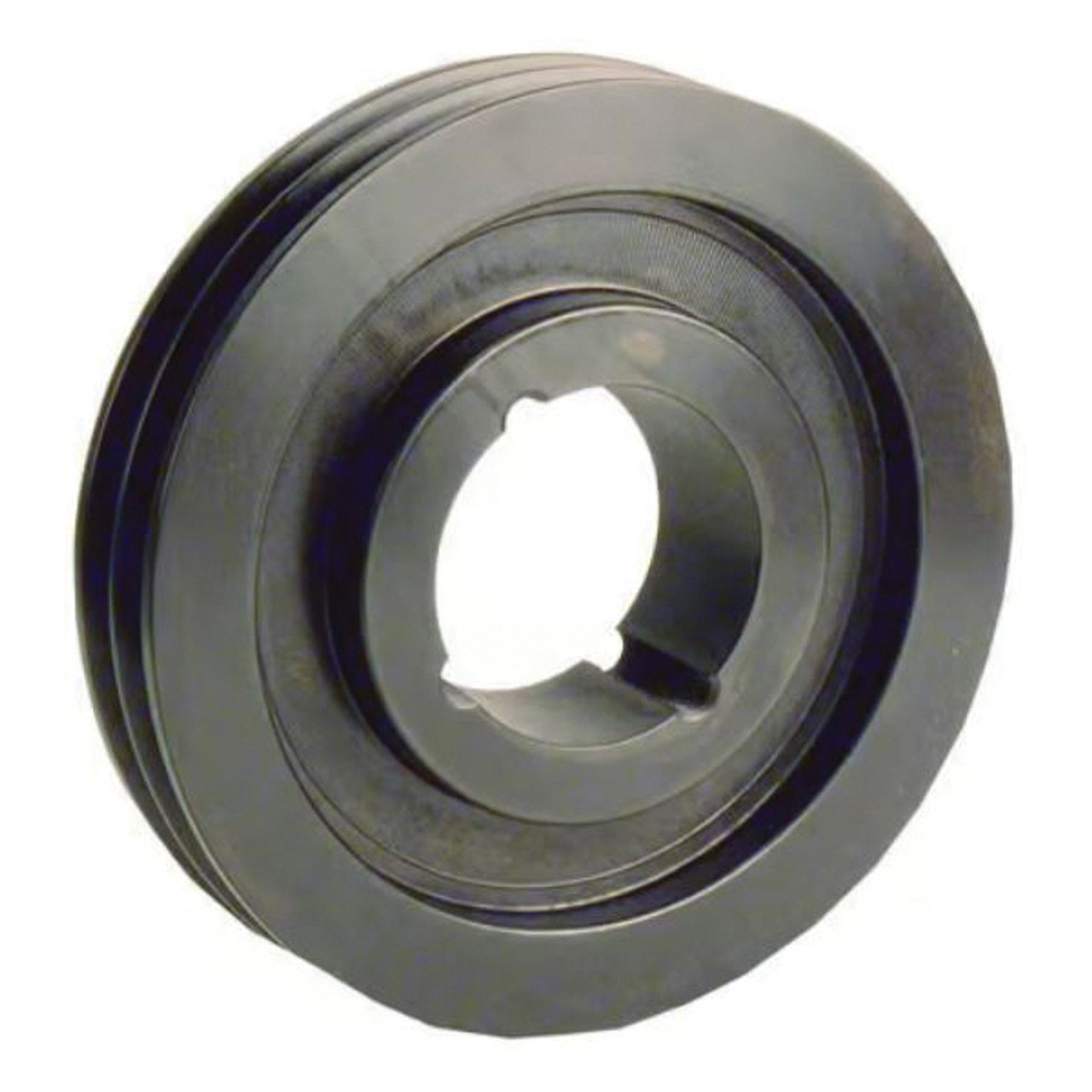 DODGE QD SH Sheave, Type E1,  3-3/4 in od, 3.38 in (A),  3.76 in (B) Dia Pitch, 3 -Groove, 0.38 in Pitch, 2-1/2 in Wd Face, SH Bushing, Gray
