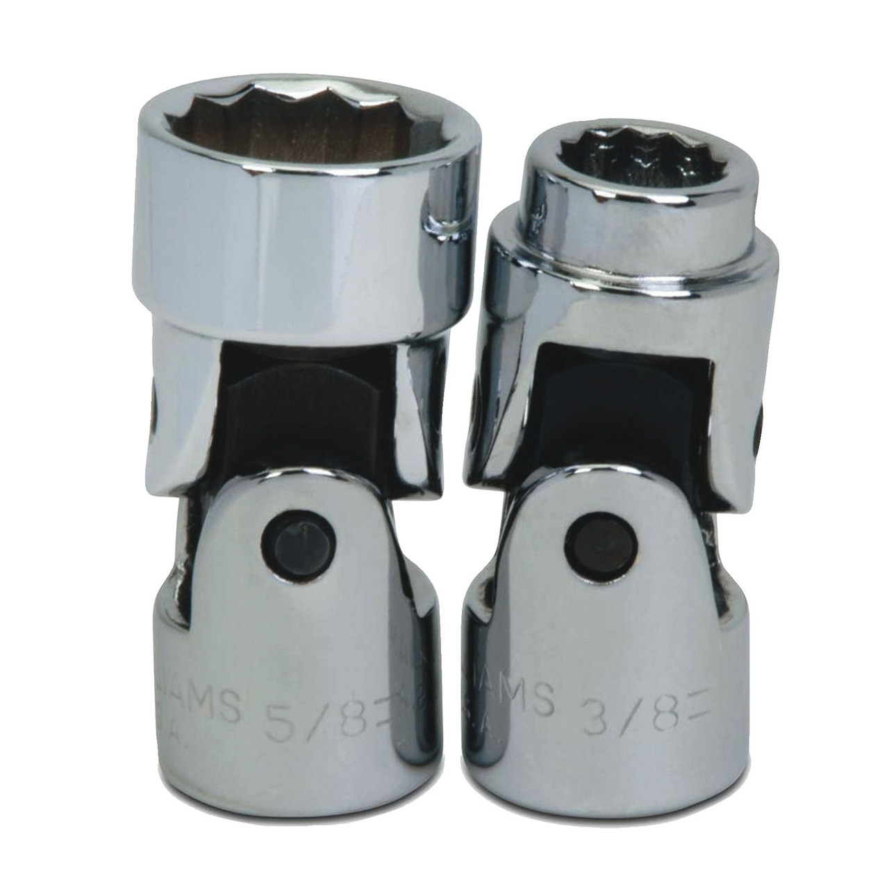 Universal Socket, Standard, Imperial, Square Drive, 3/8 in Drive, Universal Socket, 3/8 in Socket, 1-25/32 in Lg, 1/4 in Dp Open, 3/4 in Wd Drive End Universal Socket, Standard, Imperial, Square Drive, 3/8 in Drive, Universal Socket, 3/8 in Socket, 1-25/32 in Lg, 1/4 in Dp Open, 3/4 in Wd Drive End