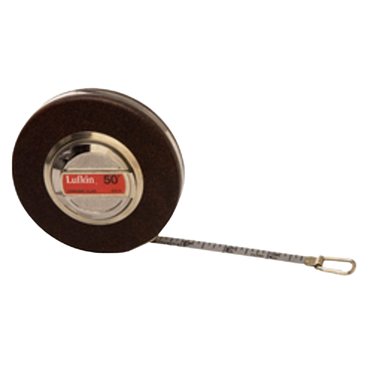 Measuring Tape, 50 ft Lg Blade, 0.375 in Wd Blade, Steel Blade, Steel Case, 045152