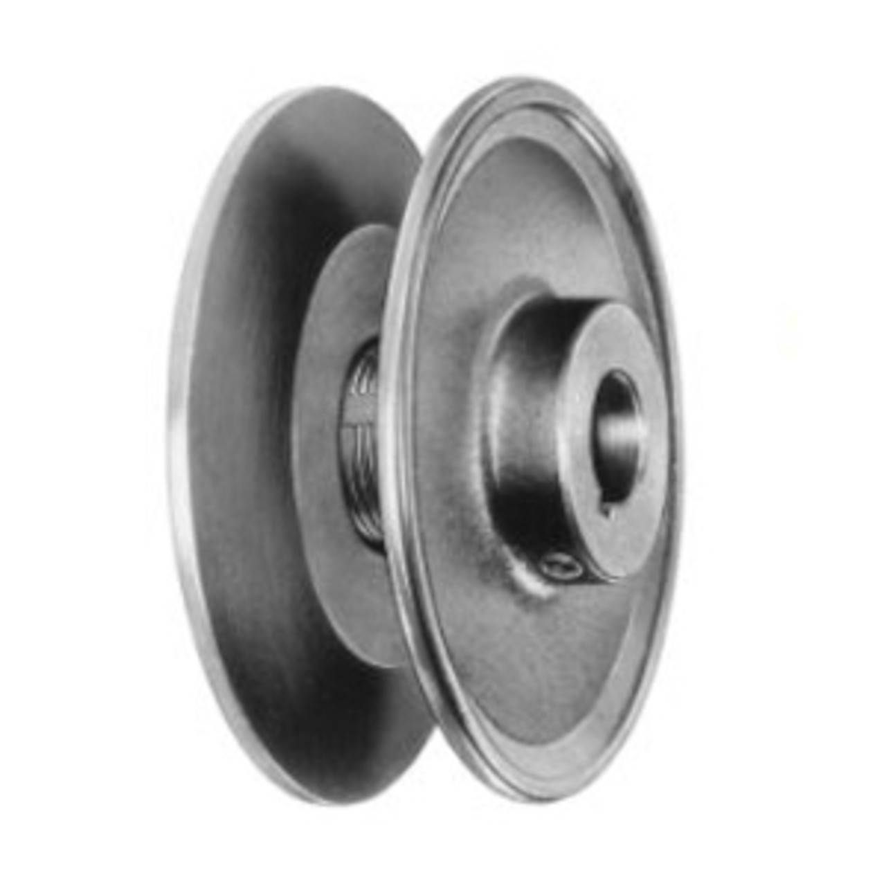 Variable Pitch Sheave, Type S, 5.35 in od, 1 -Groove, Cast Iron Variable Pitch Sheave, Type S, 5.35 in od, 1 -Groove, Cast Iron