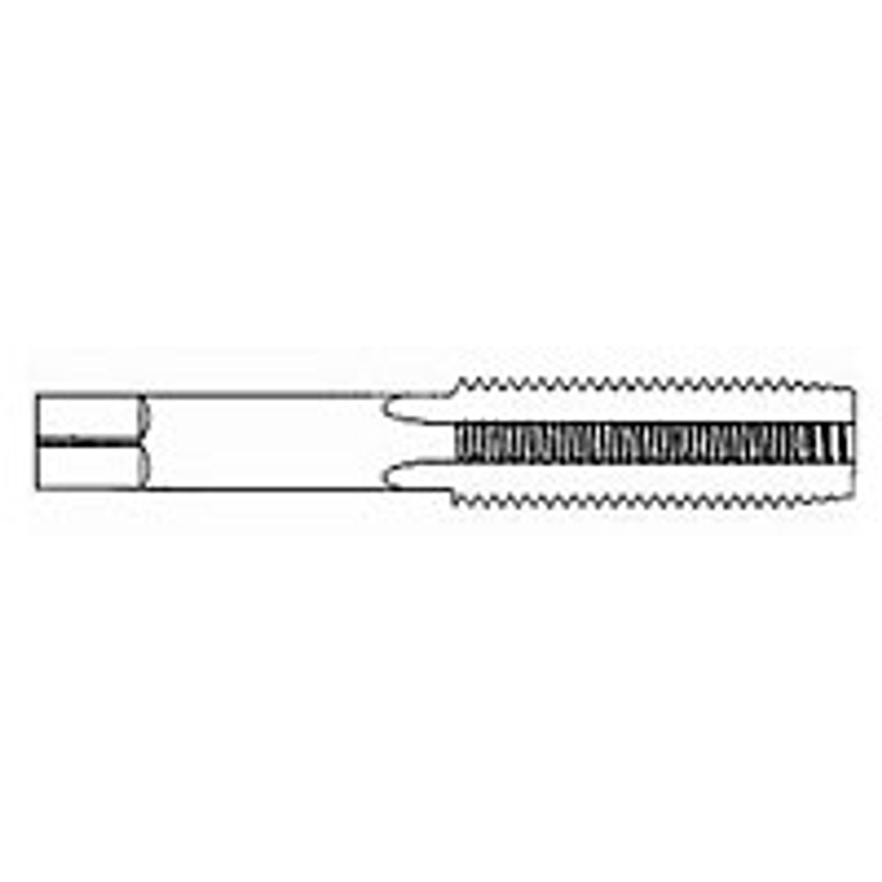 DORMER Hand Tap, Plug, M6 x 1 Thread High Speed Steel, 