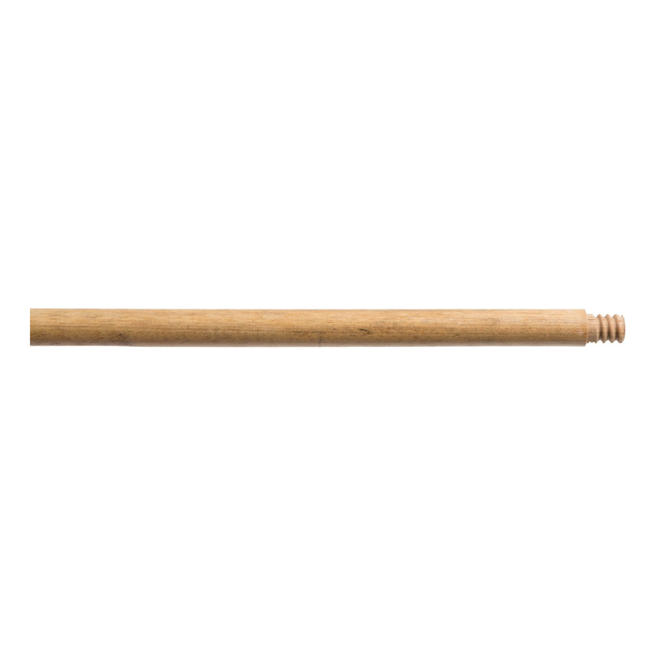 Threaded Handle, 15/16 in Dia, 4-1/2 ft Lg, Wood