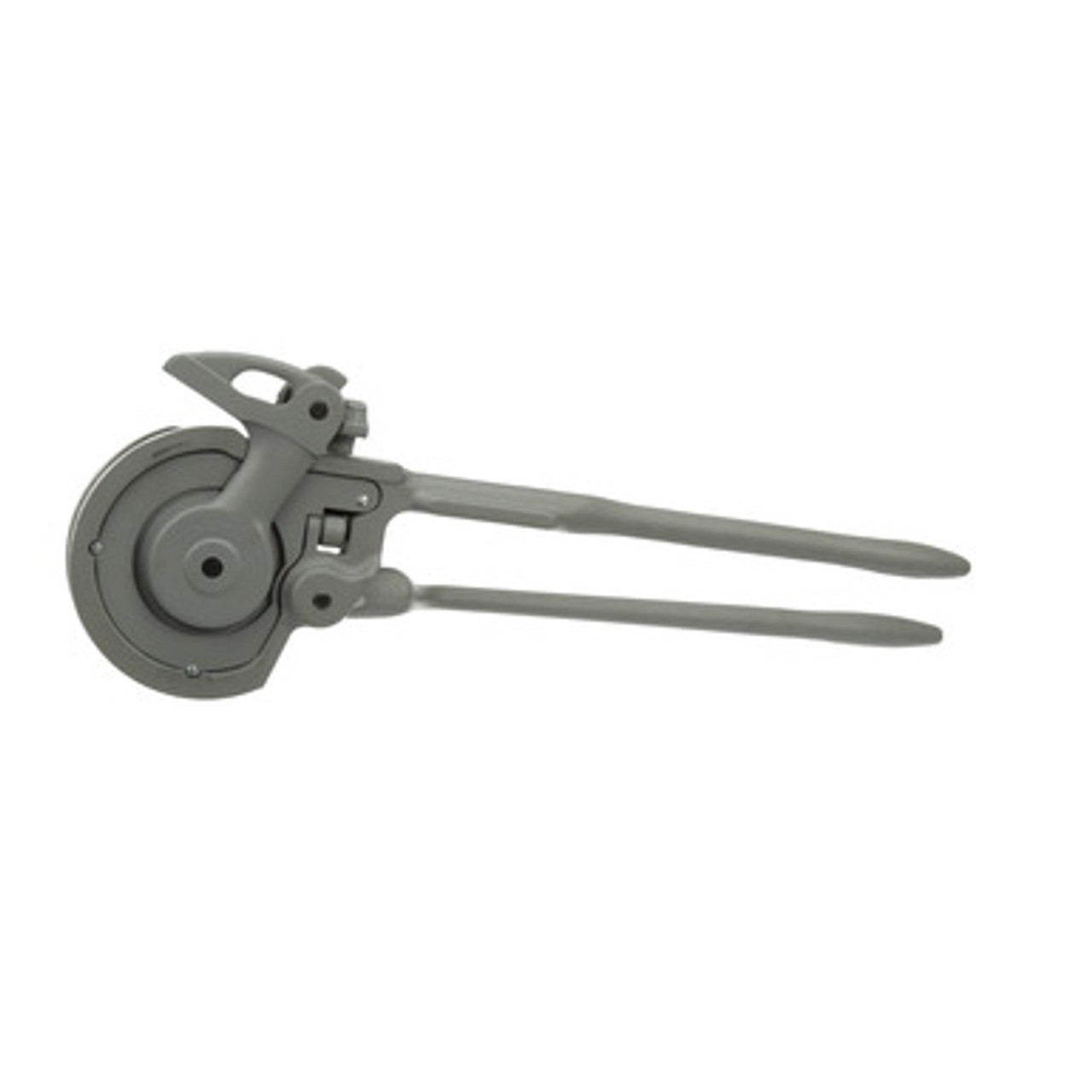 Tube Bender, Geared Ratchet, 180 deg Bend, 3-3/4 in Bend Radius, 3/4 in Thk Pipe/Tube, Stainless Steel,  Steel,  Hard Copper Applicable