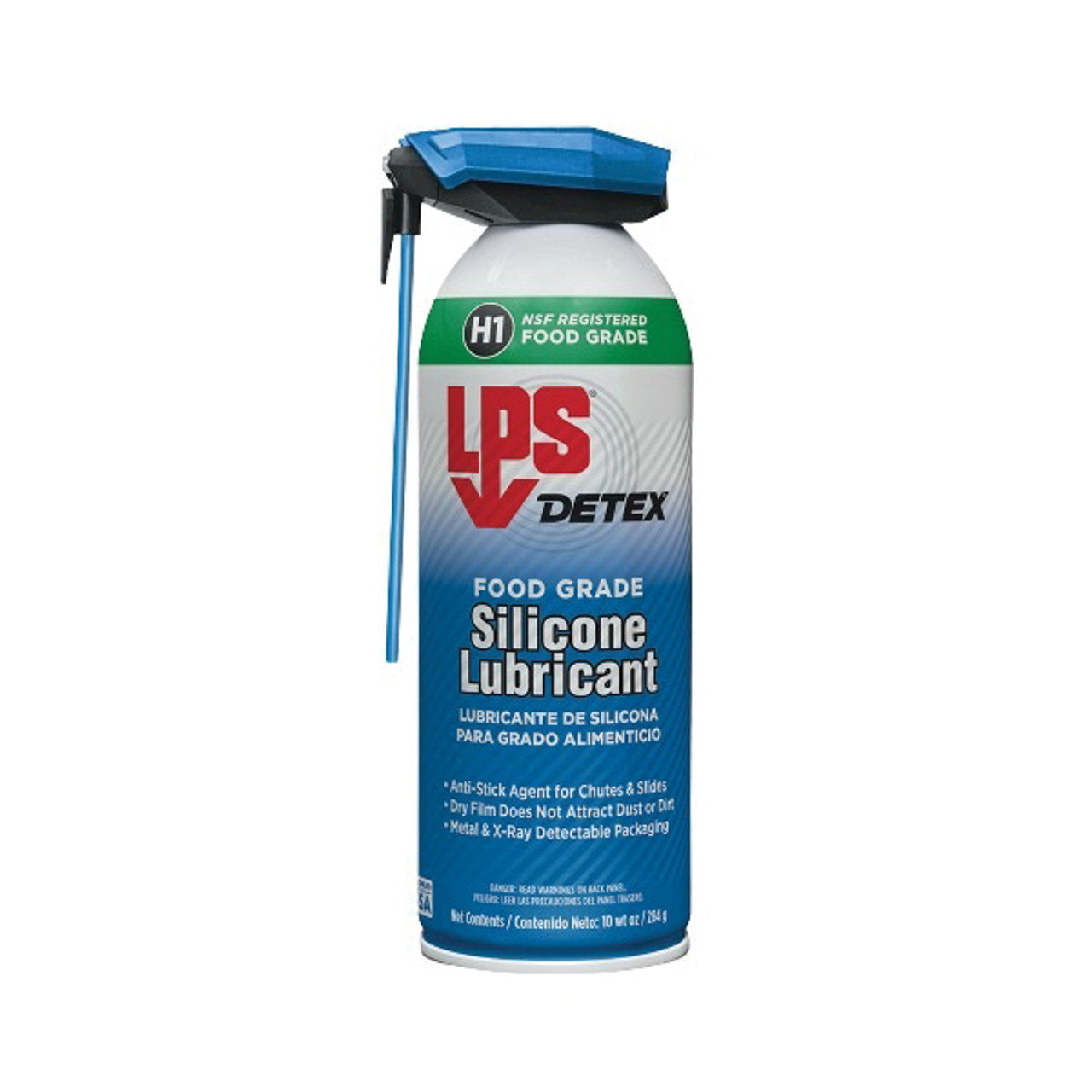 Silicone Lubricant, Aerosol Spray Can, 16 oz Container, 10 oz, Silicone Base, Liquid, Clear , Mild Ether, -40 to 392 deg F, 0.66 Specific Gravity