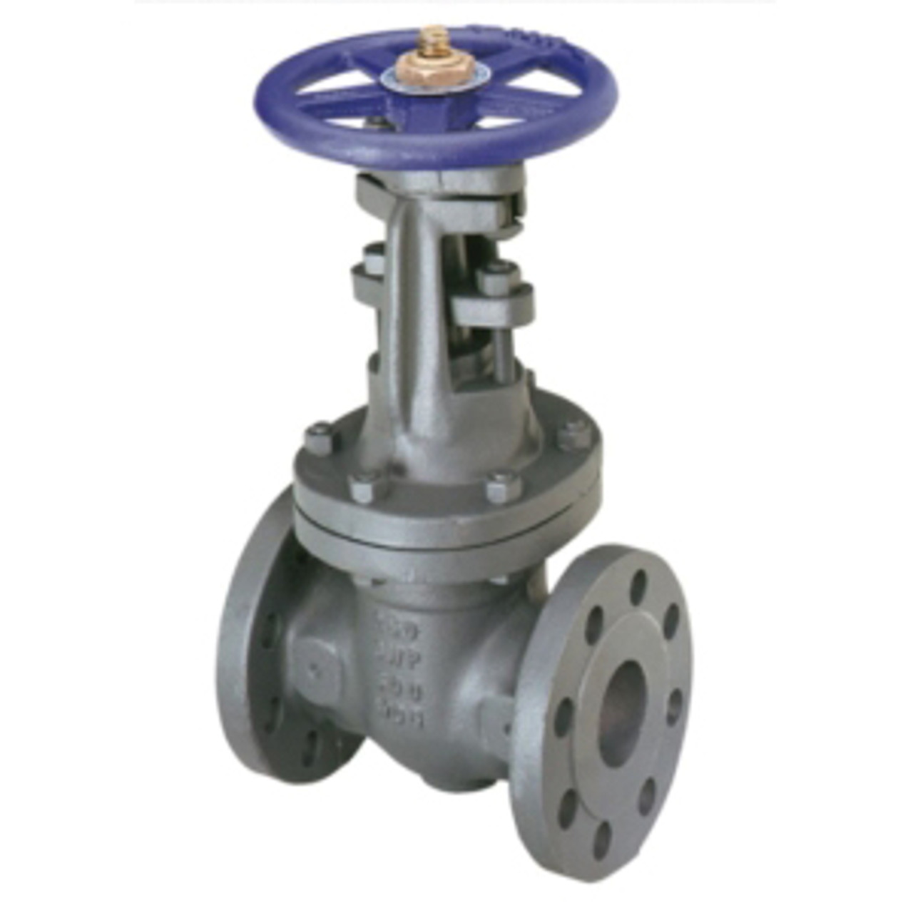 Gate Valve, Bolted Bonnet, Class 250, -20 to 100 deg F, Wheel Handle, 11.12 in Lg Inlet to Outlet, 18-3/4 in Top to Inlet Centre, Cast Iron Body, 3 in, 250 psi