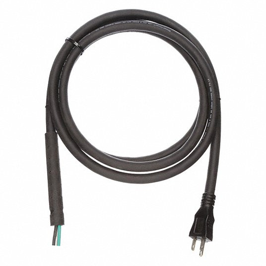 Cord Set, Suitable For 4202 Serial 598C Electromagnetic Drill Stand, 120 VAC,  (3) 14 awg Conductors