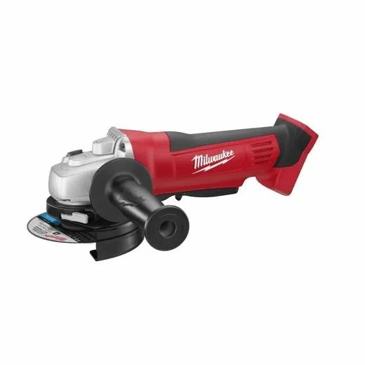 Angle Grinder, Bare Tool, 4-1/2 in Dia Wheel, 5/8 in-11 Arbor/Shank, 9000 rpm, 18 VDC, Lithium-Ion, 1.4 Ah, Metal,  Plastic Housing, 3-Position,  Side, 13-1/4 in lg